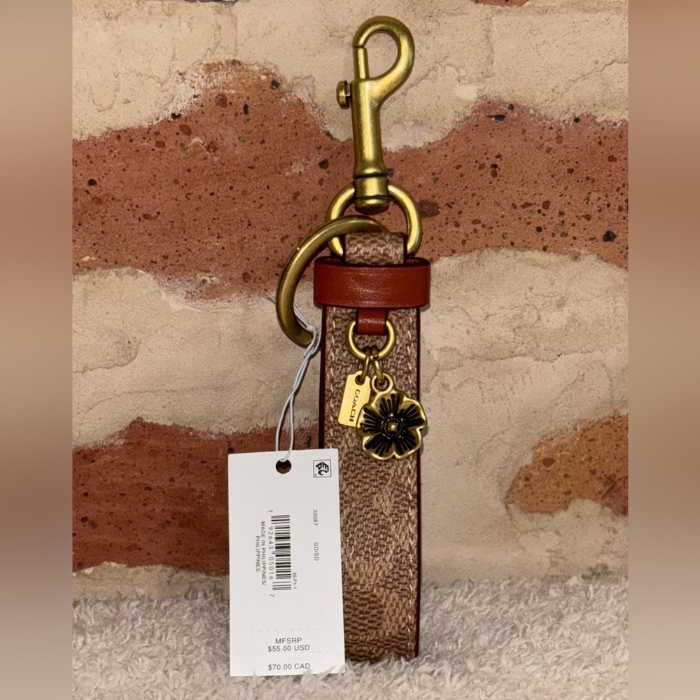 Coach Keychain/Bag Charm